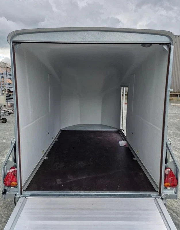 Furgoneta Debón Cargo 1300 en Poliéster Azul con Puerta Lateral Nueva